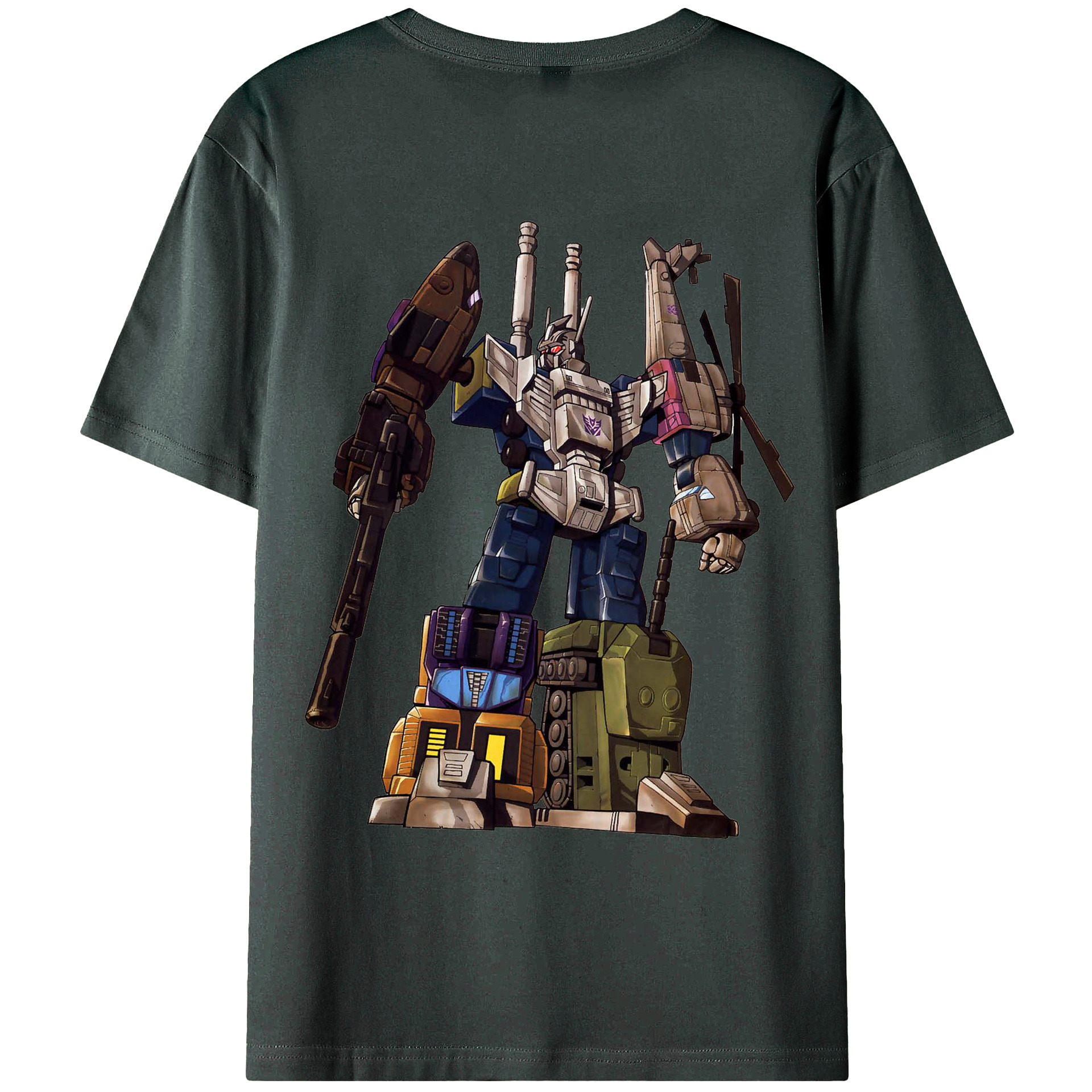 （画像用）  綿100％ メンズ半袖Tシャツ（バックプリント） 通気性
